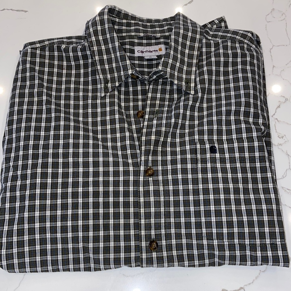 Carhartt short sleeved button down